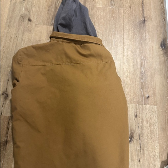 Dickies Men's Water Repellent Duck Hooded Shirt Jacket - Picture 7 of 12